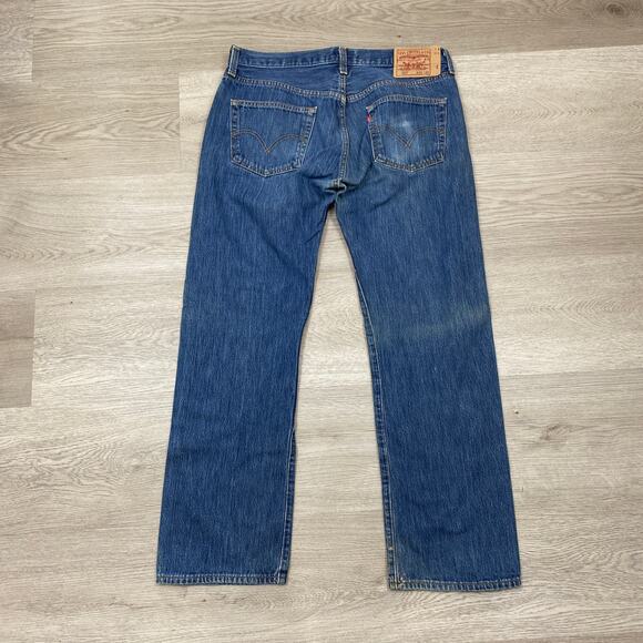 Levi's Other - y2k Levi's 501 Button Fly Straight Jeans Men's 36x32